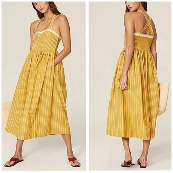 The Great Laurel Striped Dress - Picture 1 of 10